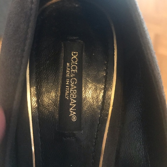 COPY - Dolce & Gabbana suede heels size 38 - Picture 2 of 5